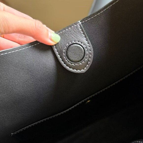 Coach Brooklyn 28 Black Luxury Shoulder Bag - Picture 6 of 6